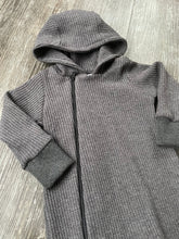 Load image into Gallery viewer, Hooded Zip Romper
