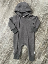 Load image into Gallery viewer, Hooded Zip Romper