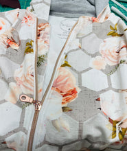 Load image into Gallery viewer, Hooded Zip Romper