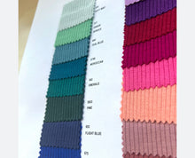 Load image into Gallery viewer, Modal Rib Knit Collection (Solids)