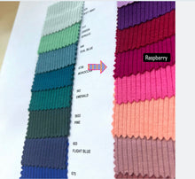 Load image into Gallery viewer, Modal Rib Knit Collection (Solids)