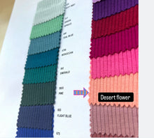 Load image into Gallery viewer, Modal Rib Knit Collection (Solids)