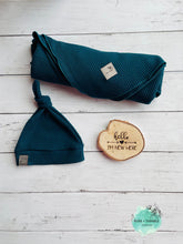 Load image into Gallery viewer, Bamboo Swaddle Wrap + Beanie