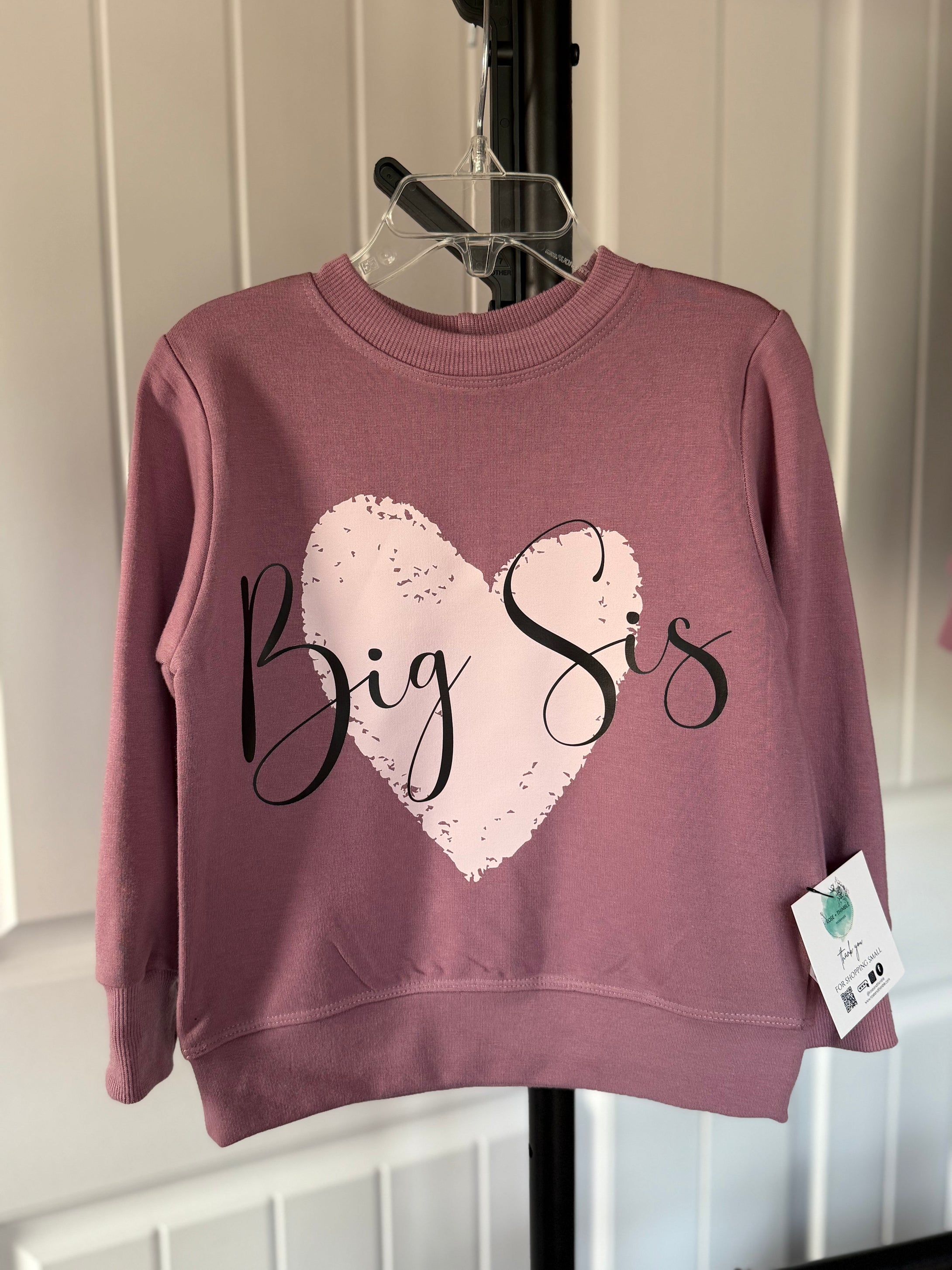 2T Classic Crewneck  - Ginger (Big Sis)