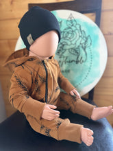 Load image into Gallery viewer, Hooded Zip Romper