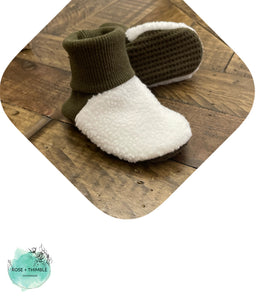 Baby Slip On Booties - Preorder