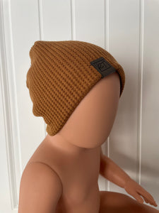 Caramel Waffle Beanie