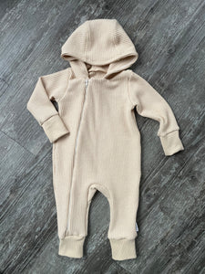 Hooded Zip Romper