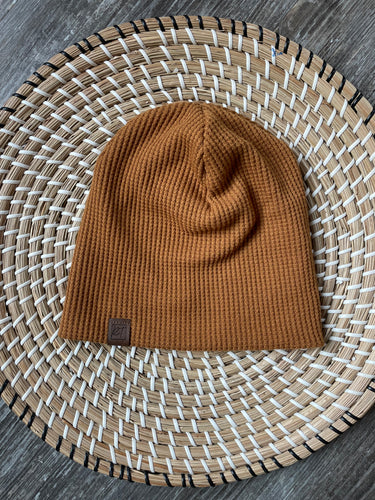 Caramel Waffle Beanie