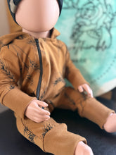 Load image into Gallery viewer, Hooded Zip Romper