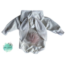 Load image into Gallery viewer, Bunny Sweater Romper - Milk Confetti