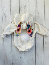 Load image into Gallery viewer, Bunny Sweater Romper “Easter PRE-ORDER”