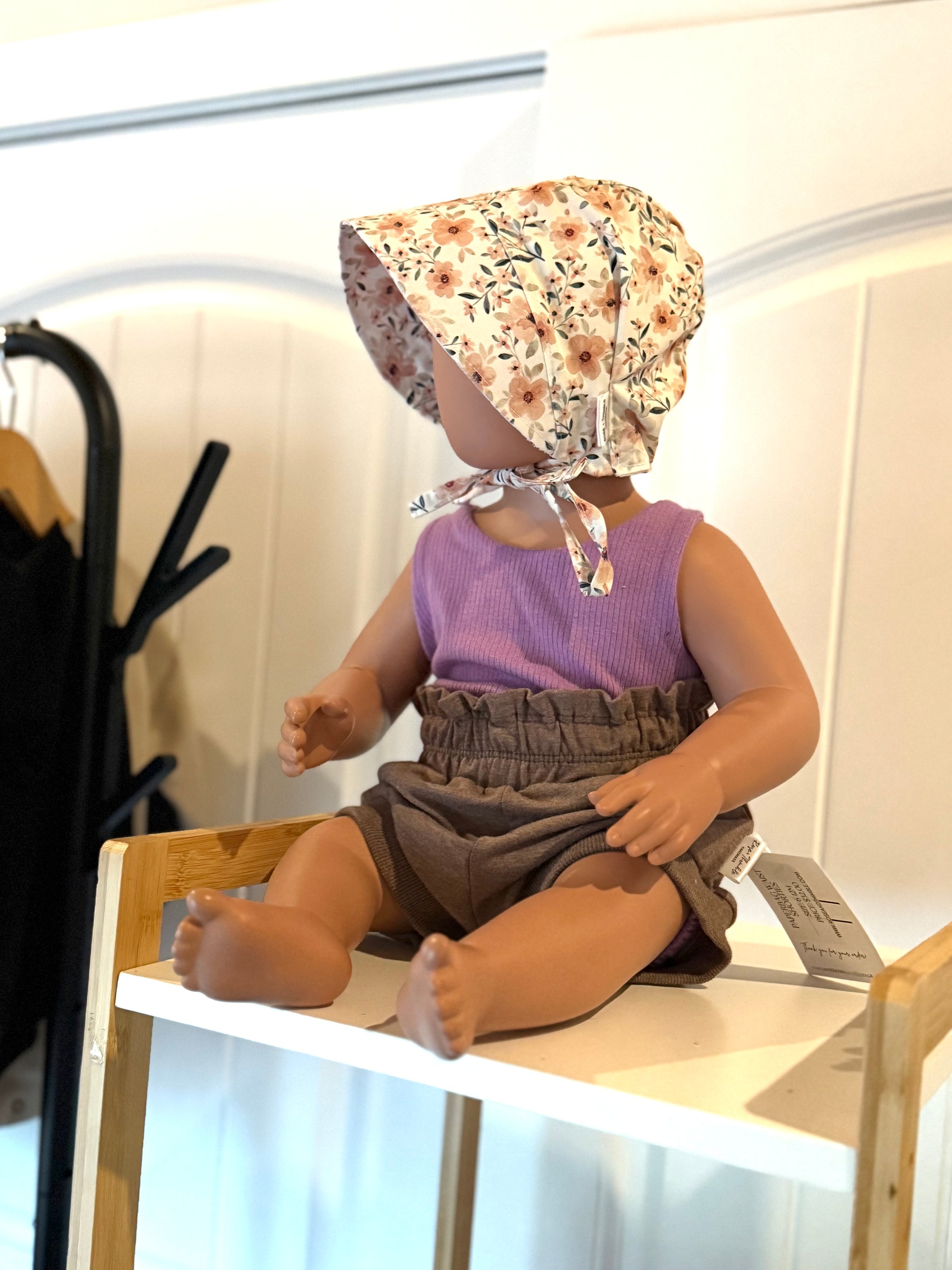Baby Brim Bonnet - Spring Bloom