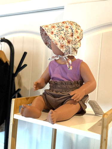 Baby Brim Bonnet - Spring Bloom