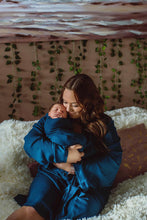 Load image into Gallery viewer, Bamboo Swaddle Wrap + Beanie/Bow headband