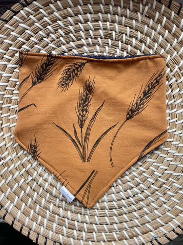 Bandana Bib - Tawny Wheat 0-12m