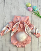 Load image into Gallery viewer, Bunny Sweater Romper “Easter PRE-ORDER”