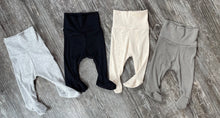 Load image into Gallery viewer, Footed Pants - Black