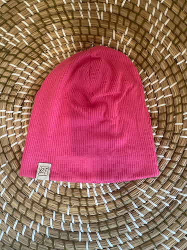 Modal Rib Beanie - Fandago Pink