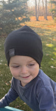 Load image into Gallery viewer, Modal Rib Beanie - Black