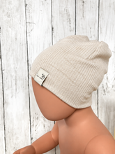 Load image into Gallery viewer, Modal Rib Beanie - Heathered Almond