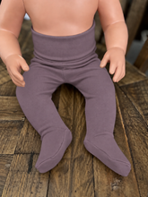 Load image into Gallery viewer, Footed Pants - Moonscape Purple