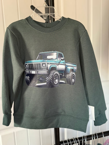 4T Classic Crewneck  - Pine (Chev Truck)