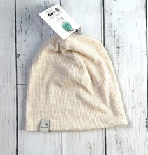 Load image into Gallery viewer, Modal Rib Beanie - Heathered Almond