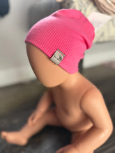 Load image into Gallery viewer, Modal Rib Beanie - Fandago Pink