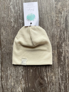 Modal Rib Beanie - Linen