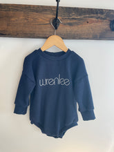 Load image into Gallery viewer, Sweater Romper - PREORDER WITH NAME EMBROIDERY