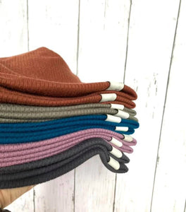 Modal Rib Beanie - Morrocan Blue