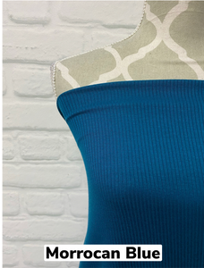 Modal Rib Beanie - Morrocan Blue