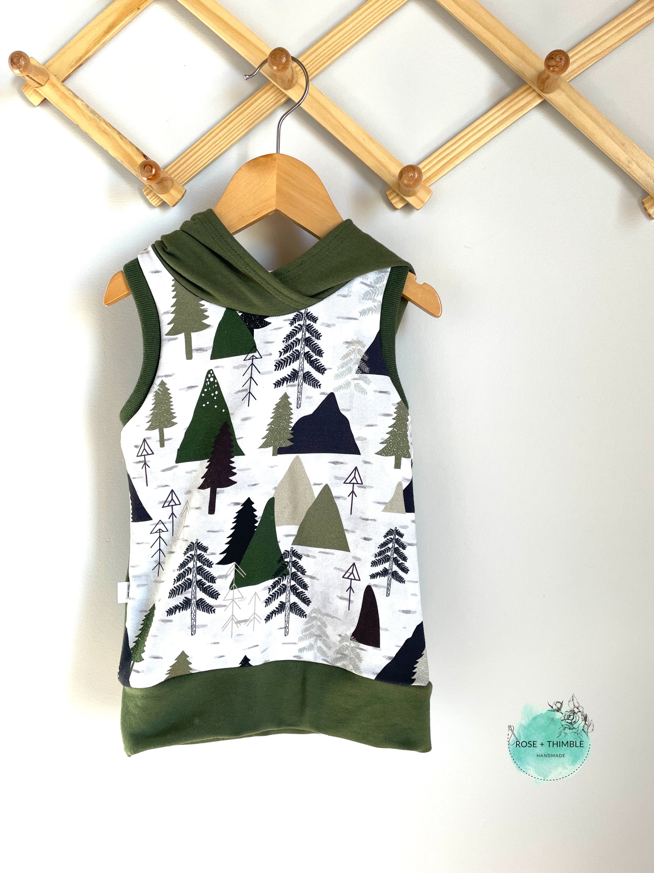 Hooded Racerback Tank