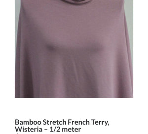 Bamboo French Terry (Solids)