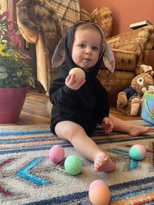 Bunny Sweater Romper “Easter PRE-ORDER”