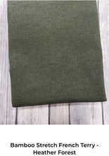 Load image into Gallery viewer, Bamboo Stretch Fleece Solids (FUZZY inside)